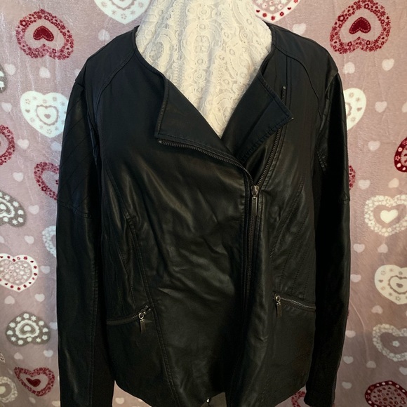 Lane Bryant Jackets & Blazers - Leather jacket